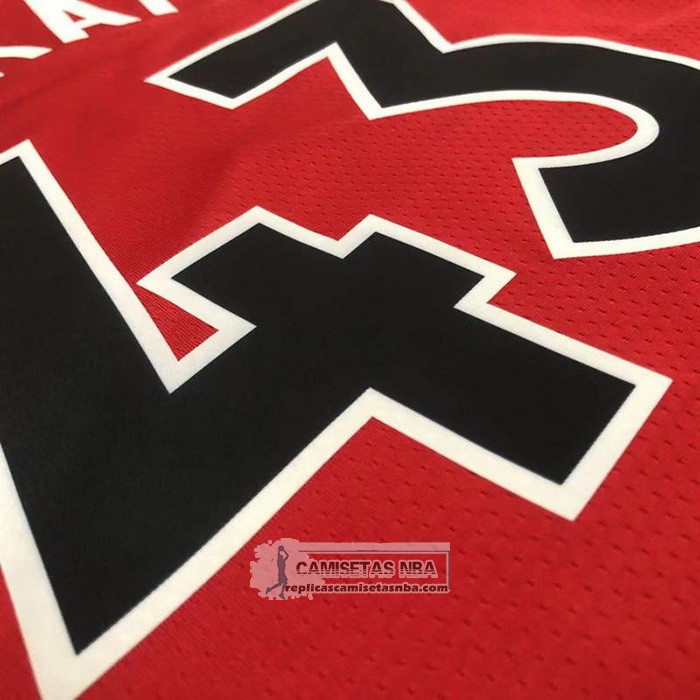 Camiseta Toronto Raptors Pascal Siakam NO 43 Icon 2022-23 Rojo